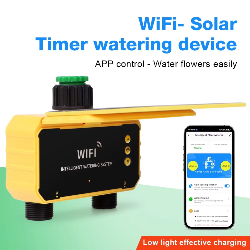 Smart Garden Monitoring System - Контроллер таймера для солнечного орошения с