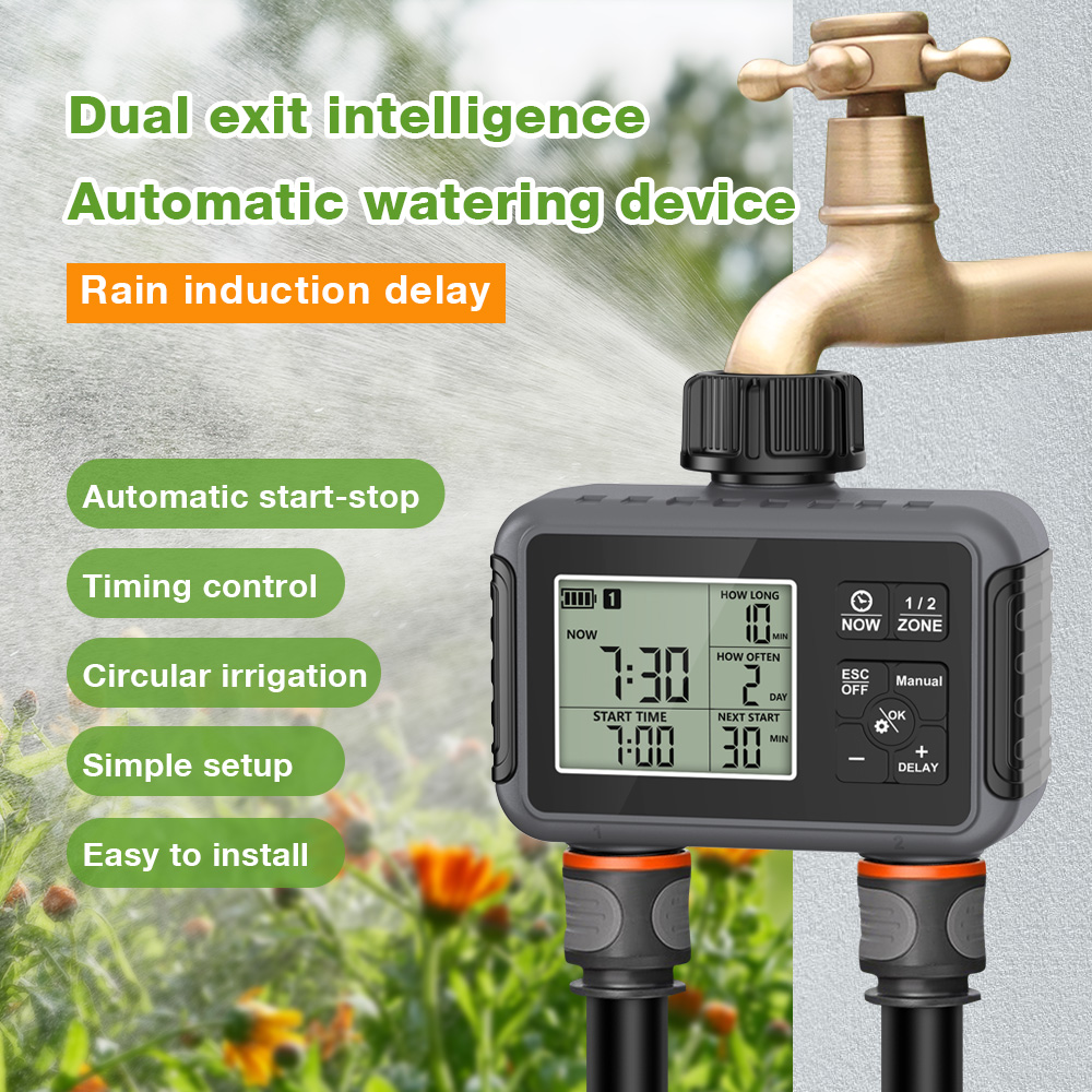 Smart Garden Monitoring System - Автоматический таймер полива на 1/2/3 выхода,