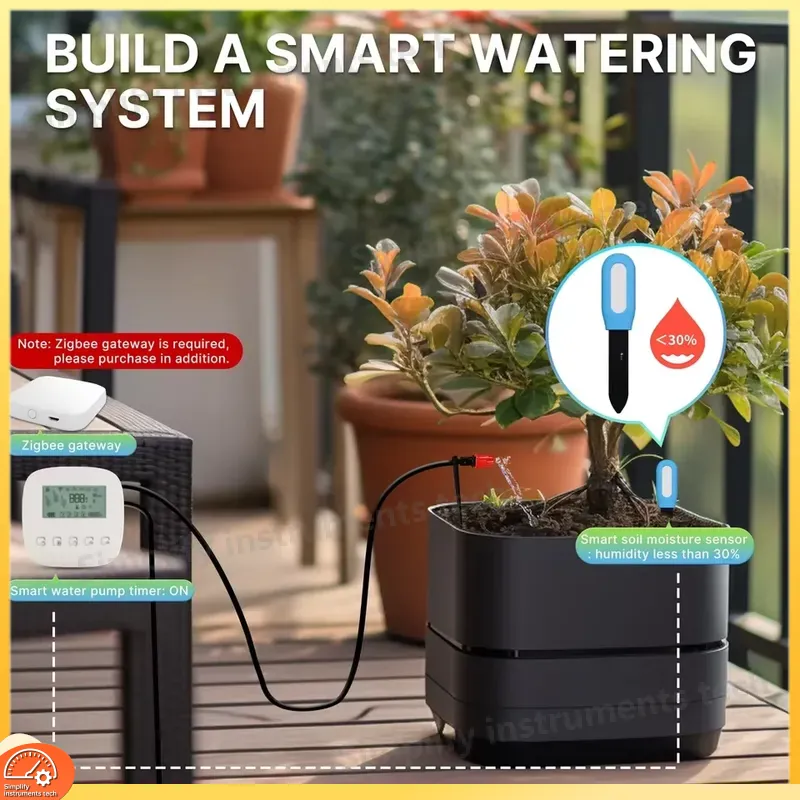 Умный датчик влажности и темпе – обзор и цена Smart Garden Monitoring System
