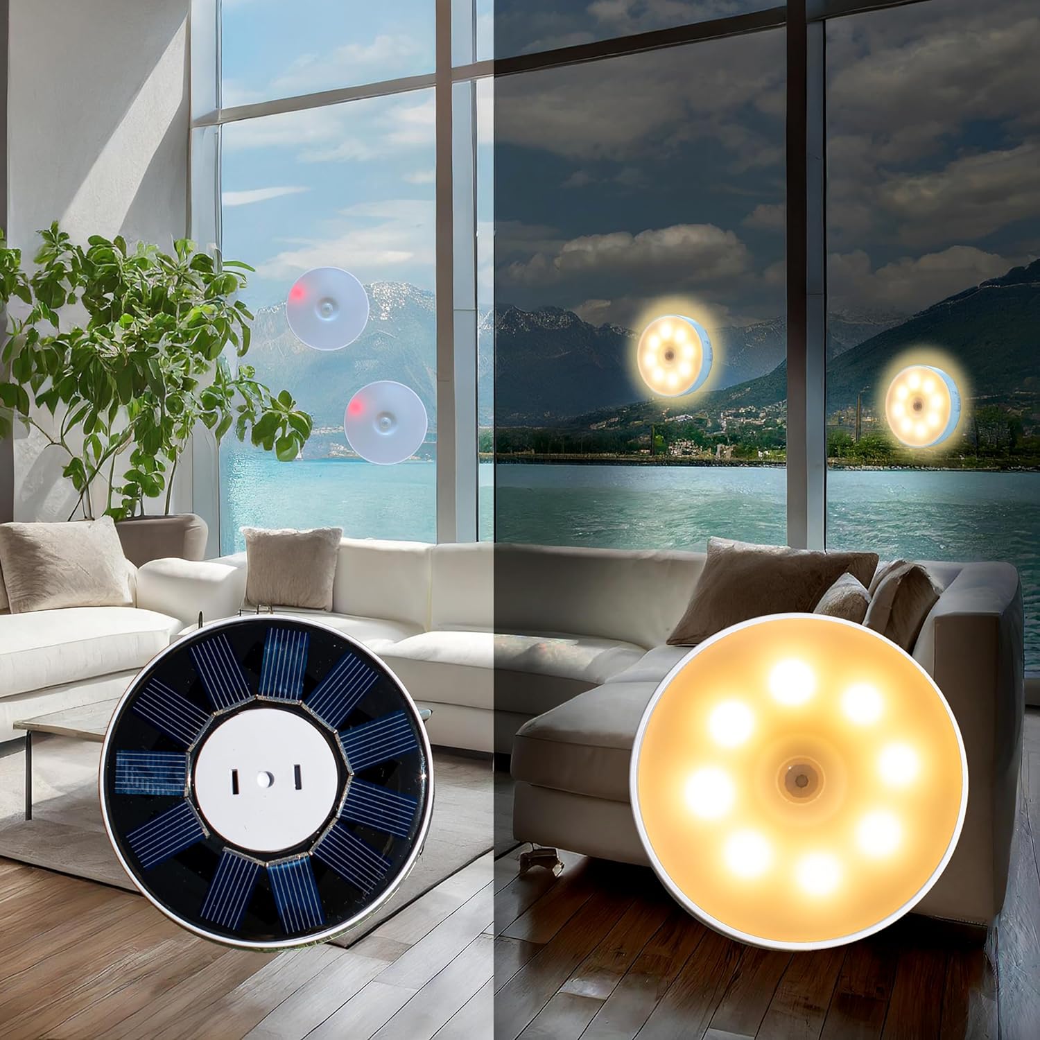 Ночник с датчиком движения, пе – обзор и цена Smart Garden Solar Lights