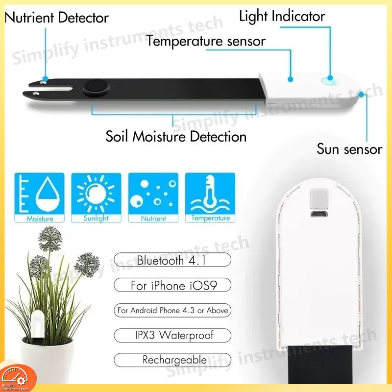 Умный датчик влажности почвы и – обзор и цена Smart Garden Monitoring System