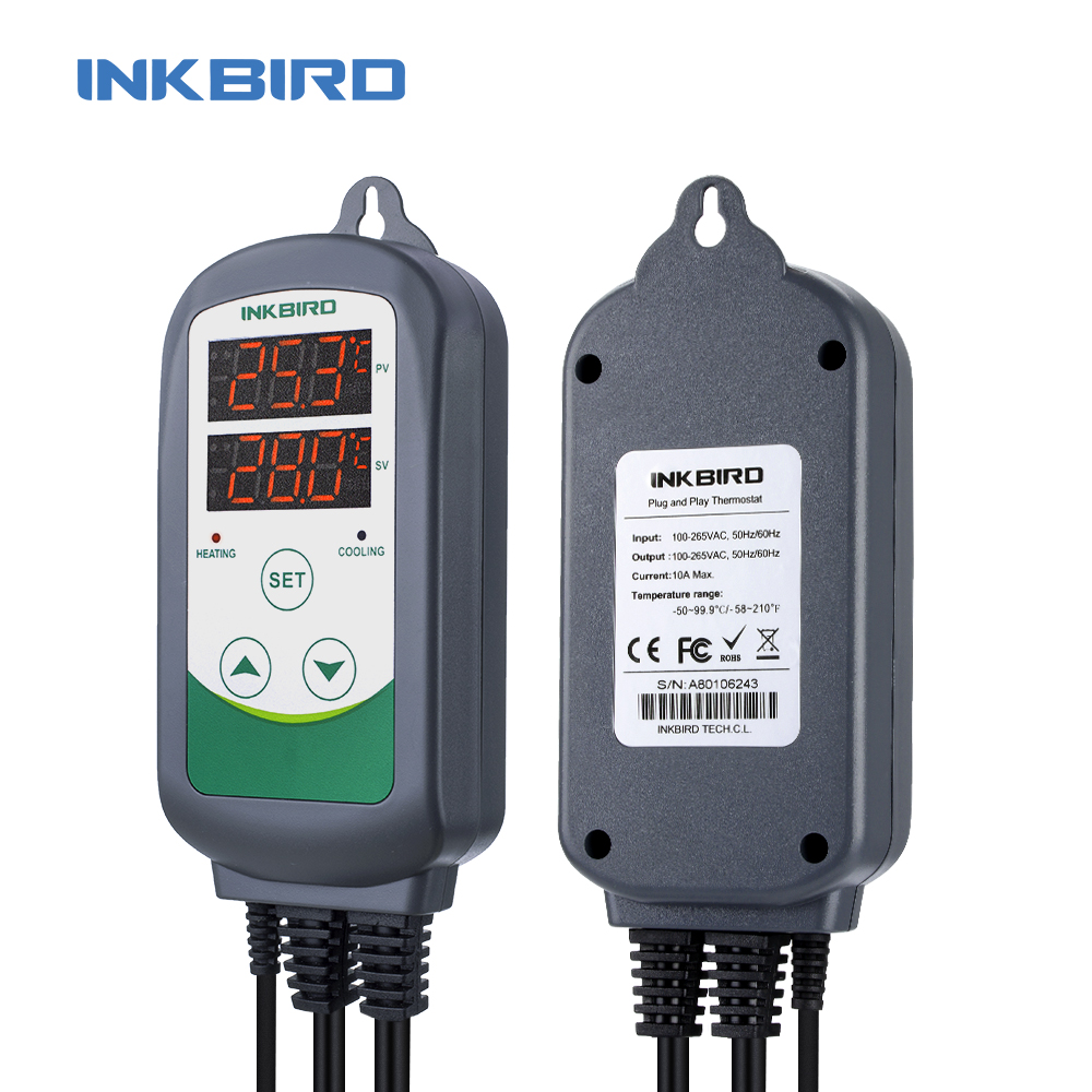 INKBIRD ITC-308 Двойной релейн – обзор и цена Smart Garden Greenhouse